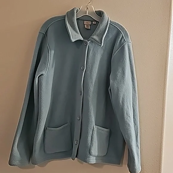 L.L. Bean women's XL fleece jacket - Picture 1 of 5